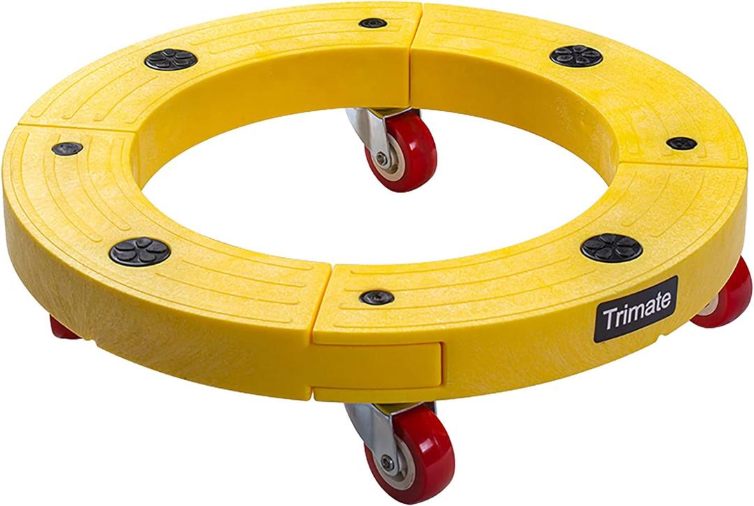 KD Furniture Dolly, 300Lbs, Round: 16, by, Multicolor