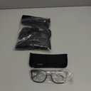 Matte Black Reading Glasses Men Large Oversized Wide Readers +1.50 Lightweight Magnifying Cheaters Big Head/Large Face