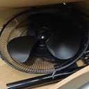 PELONIS 16'' Pedestal Fan for Bedoom with Remote, Upgraded, Standing Fan with 7-Hour Timer, 90 Oscillation, 3-Speeds, Adjustable Height, Electric Cooling Fans for Living Room and Office, 16-inch AC Motor