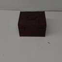 DADEA Vintage Storage Trunk Wooden Chest, Wooden Jewelry Box Small Antique Multi Purpose Jewelry Storage Box for Gift Photo Collection Shooting Furnishings Props Home