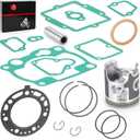 Top End Rebuild Kit STD 66.4mm Piston Ring Gasket For Kawasaki KX250 1993-2003