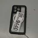 2024 New Designed for iPhone 15 Pro Case Waterproof, [Compatible with MagSafe][Built-in Camera & Screen Protector][Full Body Shockproof][IP68 Waterproof][Dustproof] Phone Case for iPhone 15 Pro 6.1" (Black/Clear-Mag)