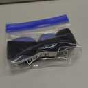 2026 Upgraded Sleep Mask for Dry Eyes  100% Blackout Adjustable Eye Mask & Moisture Goggles  Soft & Comfortable Reusable Sleeping Mask for Men & Women  Ideal for Travel  Black