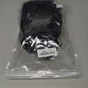 Women's Halter Sleeveless Ruched Mesh Club Night Out Bodycon Mini Dress (Medium, Black)