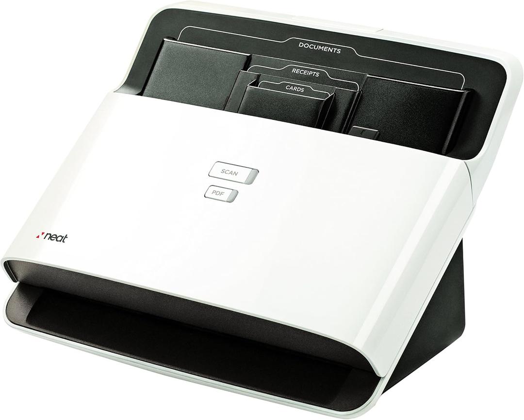 The Neat Company NeatDesk Desktop Scanner and Digital Filing System, Home Office Edition, 2005410 (White)