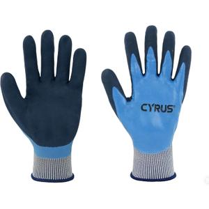 CYRUS 2 Pairs Nitrile Gardening Gloves for WomenMen, Thorn-Proof Garden Gloves,Work for Weeding, Digging, Pruning