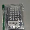 Yoption 36Pcs Leathercraft Metal Letter and Number Stamps Punch Set Tool, 26 Letters Alphabet & 10 Numbers Imprinted Metal Leather Punching Tools for Leather Belt Bag Hat Shoes Craft Marking (6mm)