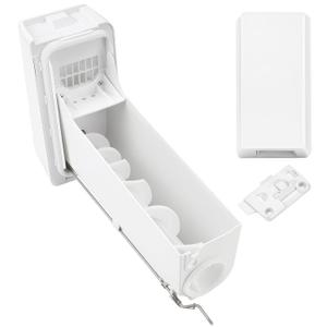 DA97-20156B Refrigerator Ice Bucket Replacement for Samsung Refrigerator Ice Maker Replacement Ice Tray Ice Container Assembly RF28R7201SR, RF28R7201SR/AA, RF28HMEDBSR Ice Bin