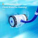 VINGLI Pool Cleaner Suction-Side Pool Vacuum Automatic Sweeper for Inground Swimming Pool,Climbs Walls -39.6ft Tangle Free Hose