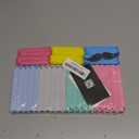 Yarall 32 PCS Plastic Chip Clips for Food Packages, Curved Design Sealing Bag Clips for Food, Kitchen and Home, 2 Sizes(4.3inch x 20, 3.1inch x 12)