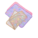 3pcs Cute Dog Cat Blanket Washable Small Blankets for Pet Bed Cozy Fleece Material Warmth Comfort for Puppy Kitten