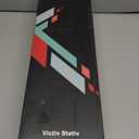 Victiv Tripod 74-Camera-Tripod for Cell Phone, Aluminum Professional Heavy Duty Camera Tripod Stand, Tripod for Camera DSLR SLR with Carry Bag, Compatible with Canon Nikon iPhone (Orange)