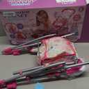 Baby Doll Stroller Set Toys for Girls Toddlers 3-5 4-6 Gifts,Baby Doll Set with 12.5 inch Doll,1 Baby Dining Chair,20 PCS Baby Doll Accessories and 2 Sets Doll Clothes for Realistic Pretend Play