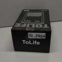 ToLife Dehumidifier for Home, 1000 sq.ft Dehumidifiers for Basement Bedroom Bathroom with 95 OZ Water Tank, Auto Shut Off 7 Colors LED Light, Black