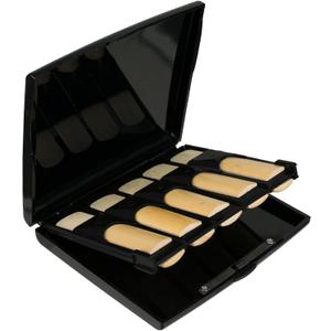 Protec Alto/Tenor Saxophone 10-Count Reed Case, Black, Model A251