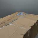 Arden 4-Pack Outdoor Patio Dining Chair Cushion, 20x44, Rain-Proof Seat Pad, Fade-Resistant Outdoor Cushion Simone Blue Tropical