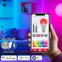 Monster Smart RGB+IC LED Strip Lights 25ft Sound Reactive Strip Lights for Bedroom, App & Voice Control, RGB Light Strip for Room, Alexa Google Home, Razer Chroma Sync - 230 RGB+IC LED Lights