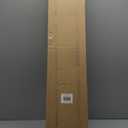 LazBlinds 2 Inch Faux Wood Blinds with Crown Valance, Cordless Blinds for Windows, Room Darkening Horizontal Window Blinds, 36" W x 60" H, White with Wood Grain