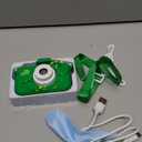 Kids Camera Toys for 3-12 Year Old Boys Girls, Toddler Camera 1080P Birthday Christmas Gifts for Grandkids, Toys for 4 5 6 7 8 9 10 11 Year Old Kids with 32G SD Card (Green)