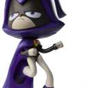 DC Comics Teen Titans Go! Twisty Titans, Raven, Flexible Action Figure, Kids Toys for Boys and Girls 4 and Up