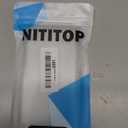 NITITOP Compatible for iPhone 17 Pro Max Case Cute Clear Magnetic Compatible with MagSafe Cute Flowers Floral Leaves for Women Girls Hard PC Back Shockproof Protective Phone Cover - White