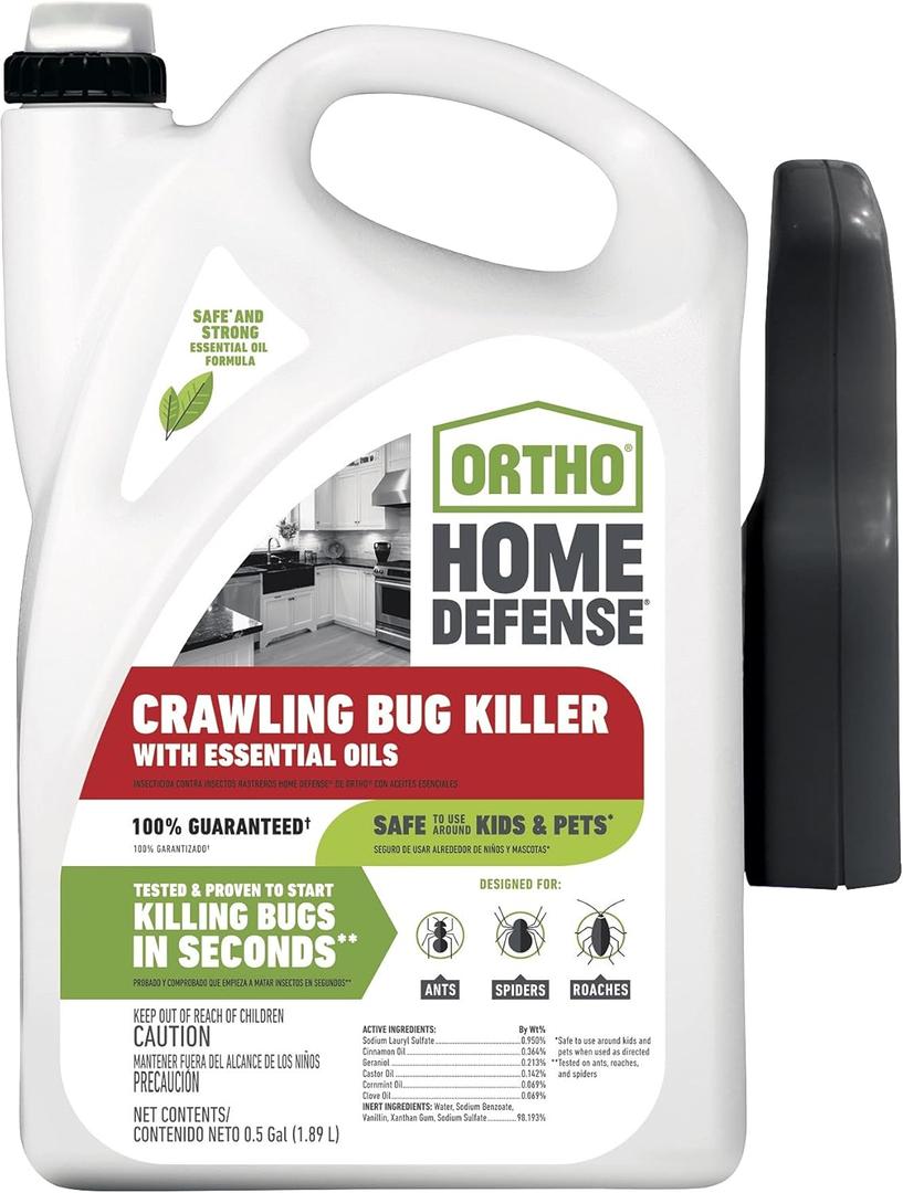 Ortho Home Defense Crawling Bug Killer with Essential Oils 0.5 gal.
