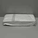 COZSINOOR Goose Feather Pillows Queen Size Set of 1 - Hotel Down Bed Pillow for Sleeping, Soft 600 TC Cotton Cover, Fluffy Support Surround Fill Down Alternative for Back, Stomach, Side Sleepers