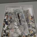 Vintage Wildflower Book Puzzles for Adults 1000 Pieces, Plant Floral Books Pages Jigsaw Puzzle, Retro Bookshelf Puzzles with Blossoming Wildflowers, Botanical Literary Theme Puzzle for Book Lovers