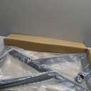 Taelakeni 28 Inch Metal Table Desk Legs, Heavy Duty Industrial Style Dinning Table Leg with Adjustment Feet Pads, Trapezoid