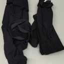 MANZI Faux Thigh High Tights Mock Suspender Pantyhose Striped Goth Fishnets Pack of 2 (One Size)