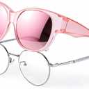 LVIOE Fit Over Sunglasses for Women Men Polarized Wear Over Eyeglasses with UV400 Protection LS5779