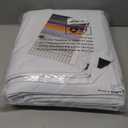 BGment White Blackout Curtains for Living Room 95 Inches Length, Extra Long 2 Panels Window Curtains Thermal Insulated Soundproof Room Darkening Curtains for Dining Room, Each Panel 52 Wide