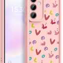 Case for Samsung Galaxy A35 5G, Silicone Shockproof Cover Women