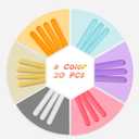 3 x ddLUCK Sensory Activity Board, Silicone Fidget Toy for Stress Relief, Calming, Focus, ADHD and Autism, 6 Colors Sensory Toys Game Controller for Kids 2+ & Adults with 20 Strings