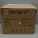 COOKLEE Stand Mixer, 9.5 Qt. 660W 10-Speed Electric Kitchen Mixer with Dishwasher-Safe Dough Hooks, Flat Beaters, Wire Whip & Pouring Shield Attachments for Most Home Cooks, Blue