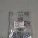 1285 Pieces M2 M3 M4 M5 Screws Nuts Washers Assortment Kit, Metric Screw Set, Bolts and Nuts, Machine Screws, Fully Machine Thread (Silver, Phillips Pan Head Machine Screws Kit)