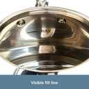 All-Clad Specialty Stainless Steel Tea Kettle 2 Quart Induction Pots and Pans, Cookware Silver