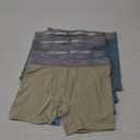 Hanes boys Originals Boxer Briefs, Stretch Cotton Underwear, Assorted, 6-pack (Medium, Tan/Blue Oasis/Cargo Olive/Grey - 6 Pack)