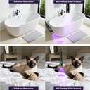 365nm UV Flashlights Rechargeable, Blacklight with USB-C Cord for Pet Urine, Resin Curing, Carpet Stains, Scorpions, and Bed Bug Inspection