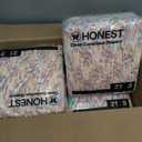 The Honest Company Comfort Dry Disposable Daytime Diapers, Hypoallergenic, Fragrance-Free, Sensitive Skin, Wingin' It + Catching Rainbows, Super Club Box Size 5 (27+ lbs), 84 Count