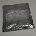 PUMIEY Women's Square Neck Tank Top Sleeveless Double Lined Basic Tops Sharp Collection (X-Large, Jet Black)