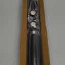 Shower Curtain Rod, 1" Diameter Heavy Duty Tension Shower Rod, Non Slip Adjustable 28-46 inch No Drilling Shower Curtain Rods Spring Tension For Bathroom, Shower Stall, No Rust, Black