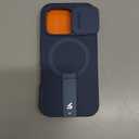 SURITCH for iPhone 16 Pro Case with Slide Camera Cover and Adjustable Kickstand, Compatible with MagSafe, Shockproof Bumper Case Slim Protective Cover for iPhone 16 Pro 6.3 Inch,Blue