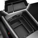 CDEFG for 2026 Hyundai Palisade Accessories Center Console Organizer Tray 2026 Palisade Armrest Storage Middle Console Insert (Only fit 7-Seat Version Double-Opening Armrest Box)