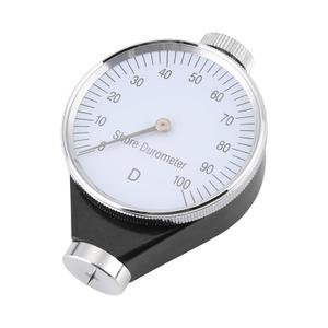 Rubber Hardness Tester, Type D Rubber Tire Durometer Hardness Tester Meter 0-100