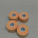 OK TAPE 4 Rolls Athletic Tape, Sports Tape for Injuries, Rigid, Easy Tear Medical Tape, Wrist Tape, No Sticky Residue | Secure Ankle, Finger, Knee- 1.5inch x 11yards (Beige)