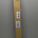 No Drill Cordless Pleated Fabric Shades, Khaki, 31" W x 64" H
