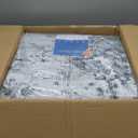 GarveeHome 10x13 Modern Abstract Faux Wool Rug for Living Room Low Pile Ultra Soft Stain Resistant Non Slip Non Shedding Throw Rug for Bedroom Home Decor, Grey