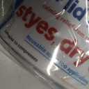 Self Heating Eye Compress and Lid Wipes, Stye Management, 10 reusable pads