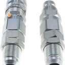 FridayParts #12 JIC Flat Face Hydraulic Quick Connect Coupler Compatible for Bobcat 7753 773 863 873 963